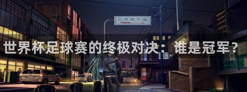 世界杯比赛：世界杯足球赛的终极对决：谁是冠军？